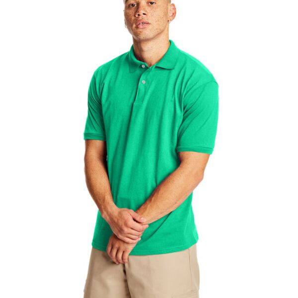 5.2 oz., 50/50 ComfortBlend® EcoSmart® Jersey Knit Polo Thumbnail